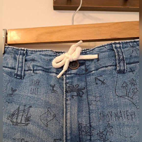 OshKosh Boys Pants Map Scene Size 8 Drawstring - Picture 7 of 7